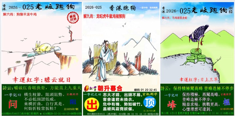 跑狗图