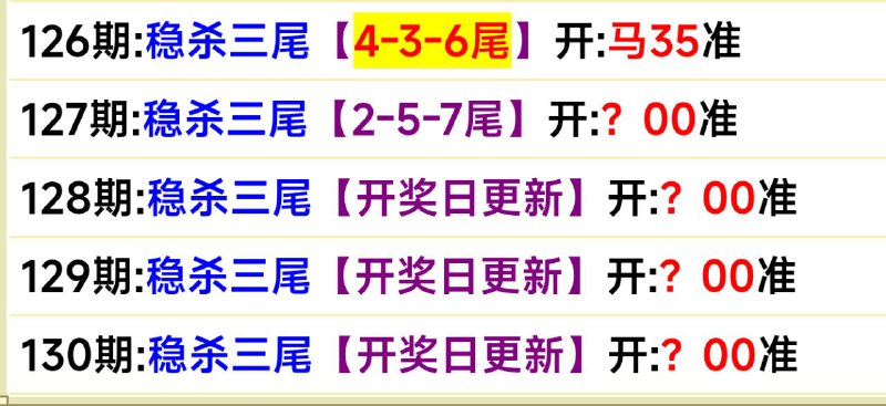 尾数尾数