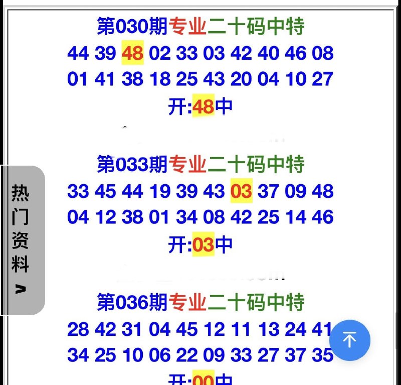 专业二十码