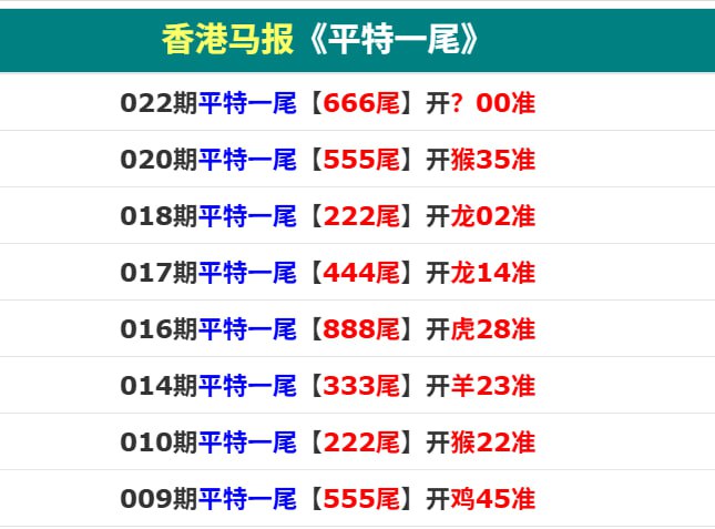 香港马报香港马报