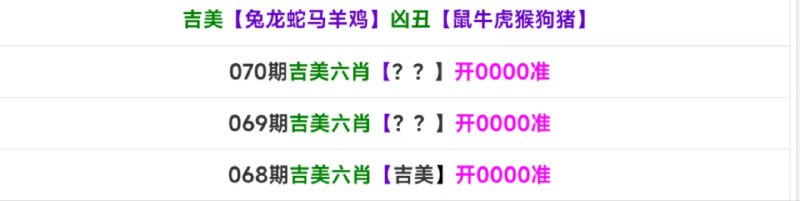 068期香港资料推荐