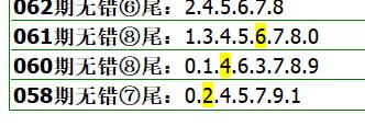 无错6尾