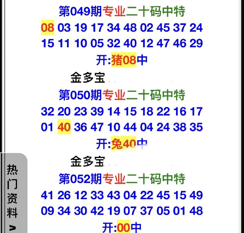 专业二十码