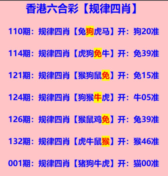 心水料心水料