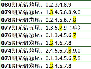 无错6尾