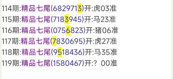 尾数尾数