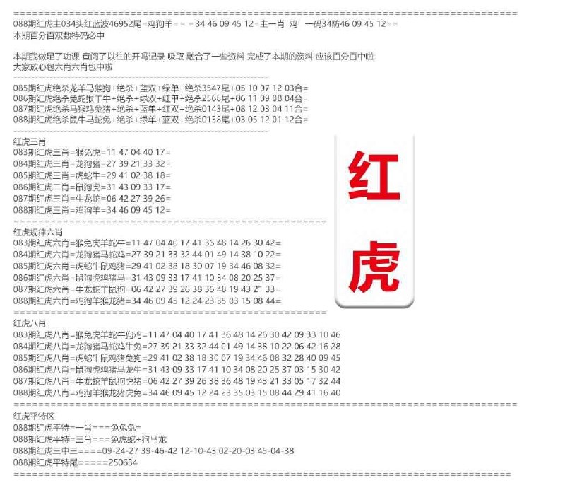 红虎+猛虎红虎+猛虎