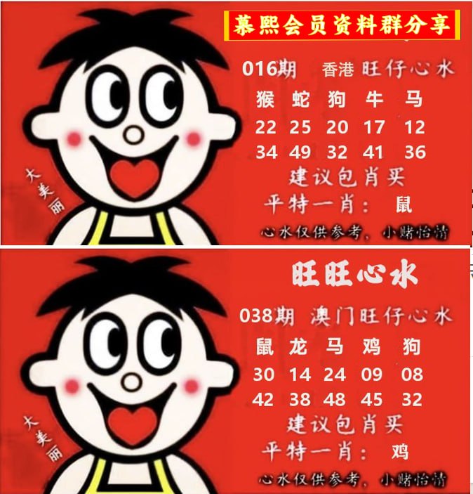 旺仔心水