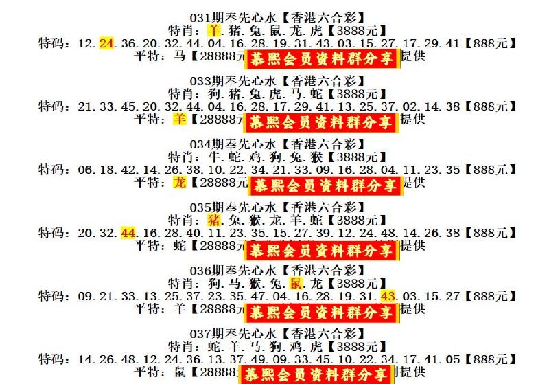 奉先心水
