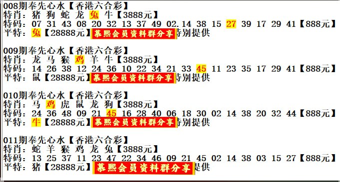 奉先心水