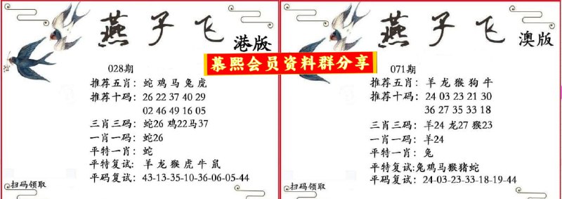 燕子飞