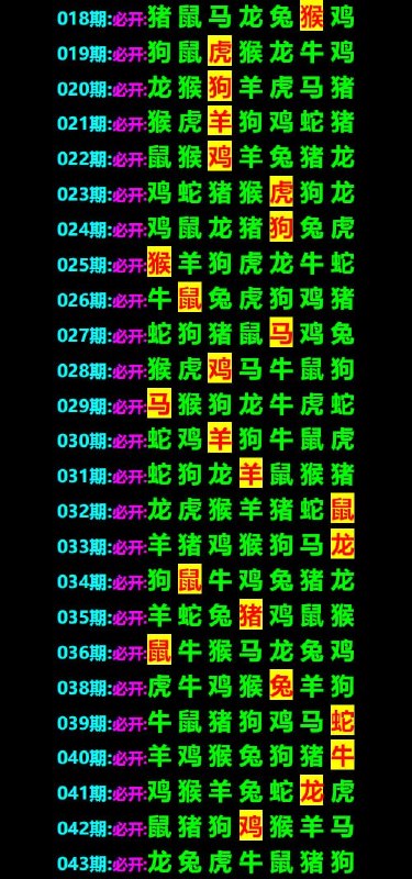 必开7肖
