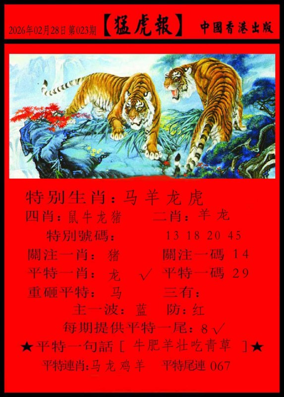 红虎+猛虎红虎+猛虎